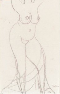 Standing Female Nude