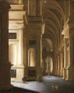 Interior of the Sint Laurenskirk, Rotterdam