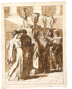 Personifications of Science and the Arts with allegories of Egyptian, Greek, Babylonian and Roman civilisations