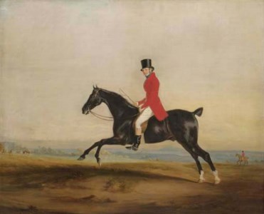 James Smith Barry out hunting
