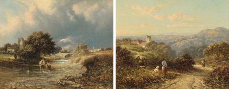 The Hillside Path; and The Toy Boat