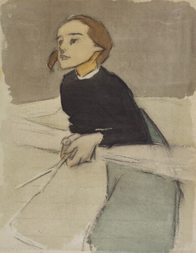 Helene Schjerfbeck, Girl at the Gate