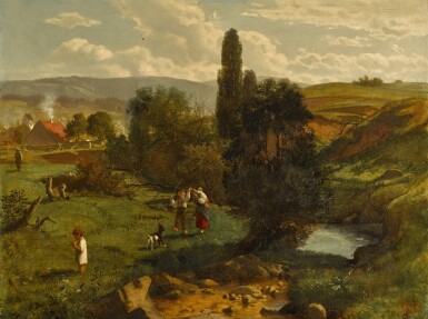 Spring Pasture near Bernau in the Black Forest