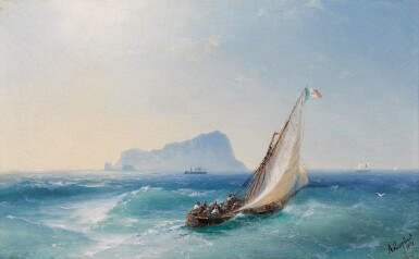 The Bay of Naples with Capri