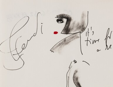 An original sketch for fashion, 2009 | Croquis de mode original, 2009