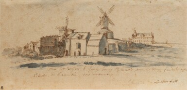 A view of Paris, looking towards Montmartre