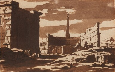 A Capriccio of Roman Ruins