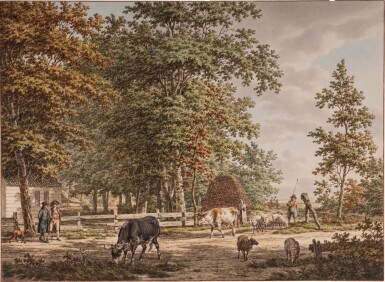 View of Lage Vuursche, near Hilversum
