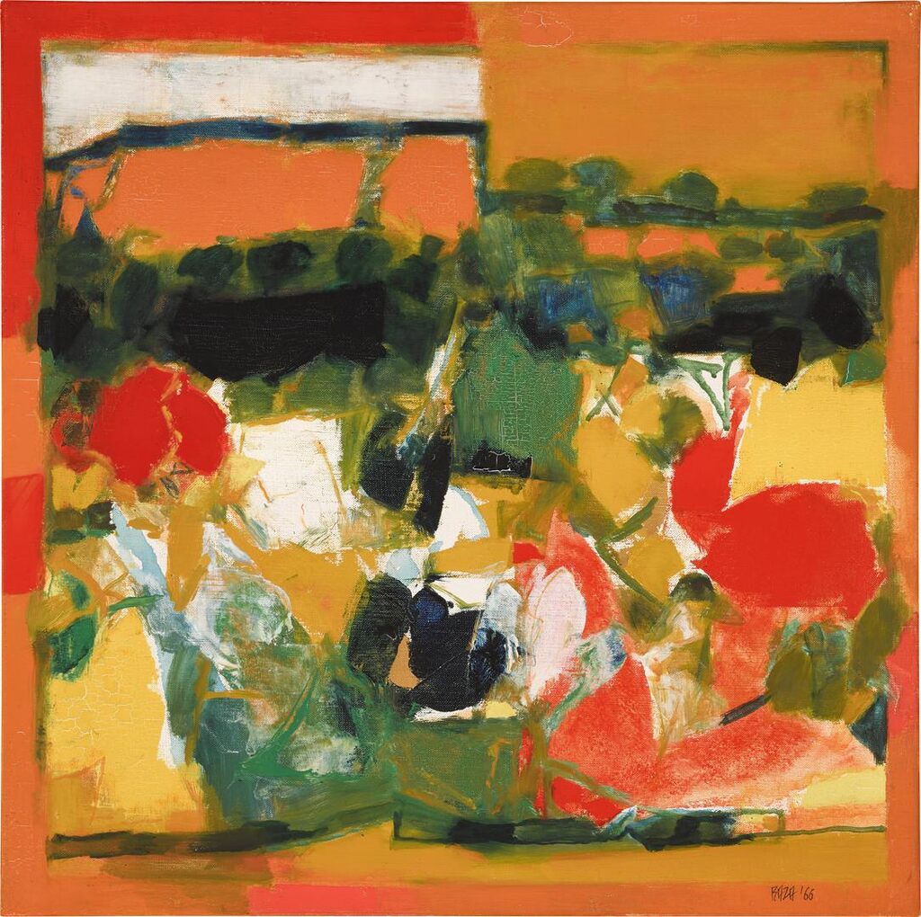 Syed Haider Raza, Terre chaude