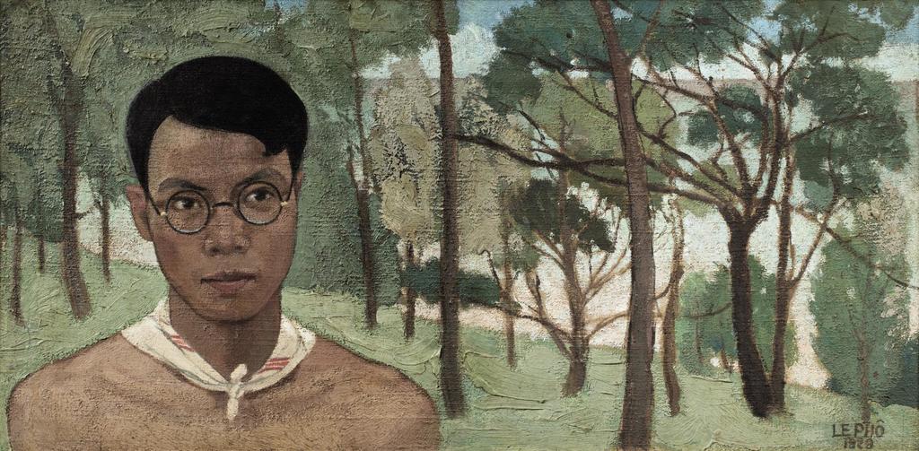 Le Pho, Self-portrait in the forest