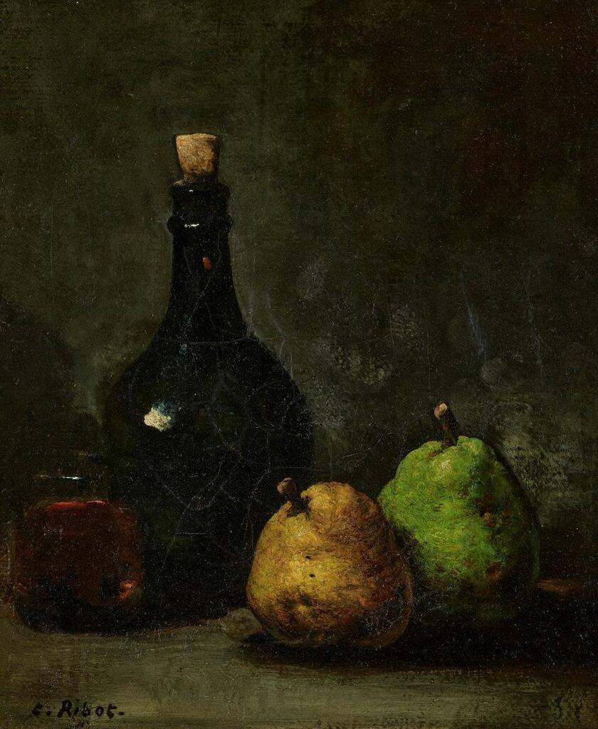 Pears and wine