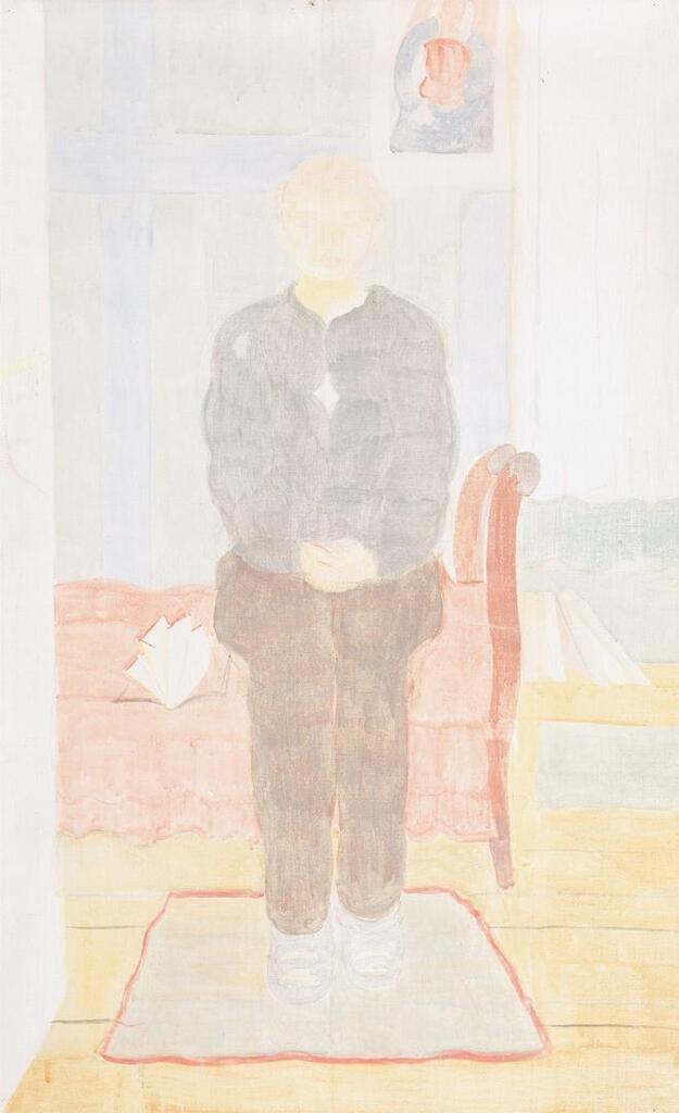 Seated boy