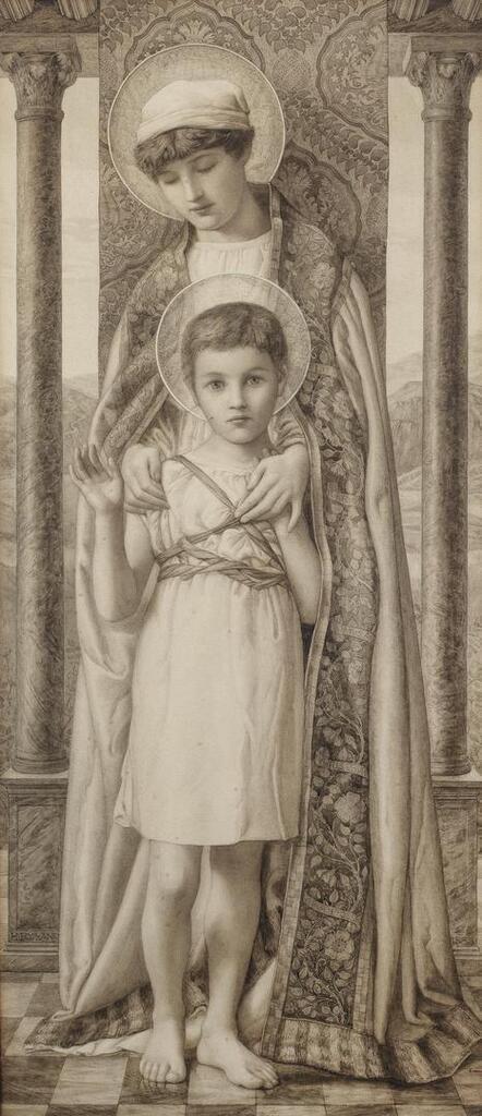 The Virgin and the young Christ