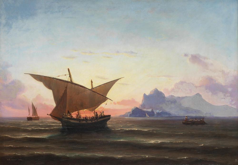 L'arrivée à Gibraltar
