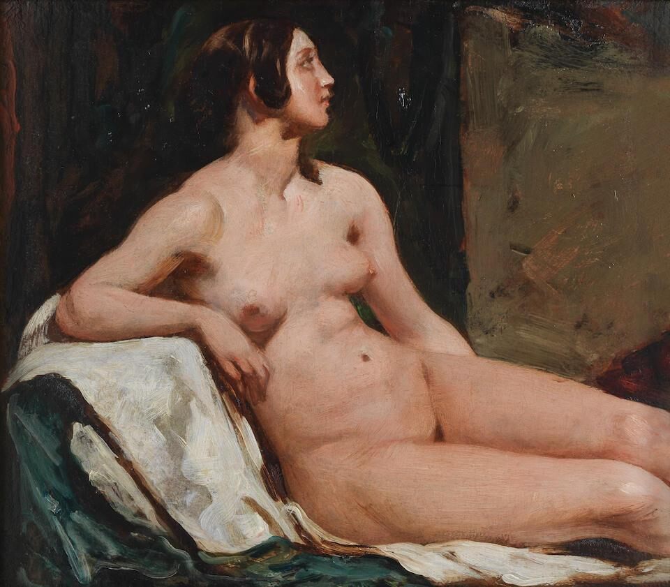 Reclining nude