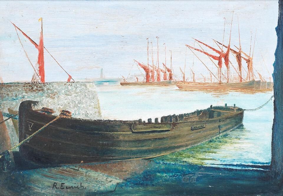 Old Barge on the Thames