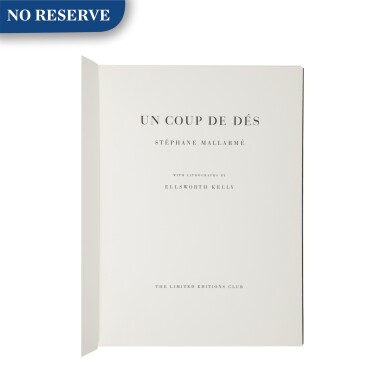 Un coup de Dés Jamias n'Abolira le Hasard. [A Throw of the Dice Will Never Abolish Chance]. New York: Limited Editions Club, 1992 