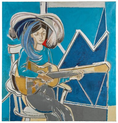 Françoise Gilot, Paloma à la Guitare