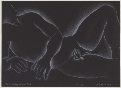 Study for "Wishing it were true"