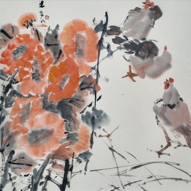 Chen Wen Hsi 陳文希 | Flowers and chickens 花與雞