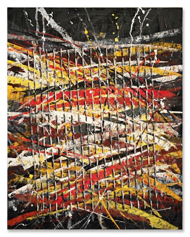 Mark Grotjahn, Untitled (Free Capri 52.12)