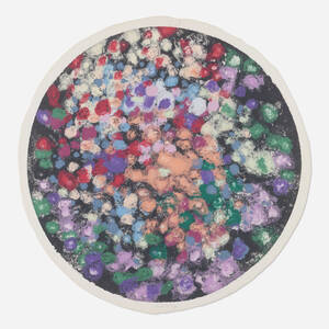 Friedel Dzubas, Untitled (GT/FD 1982 W4) (Tondo)