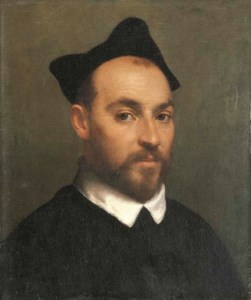 Portrait of a priest, bust-length