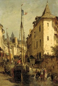 A French fishing port