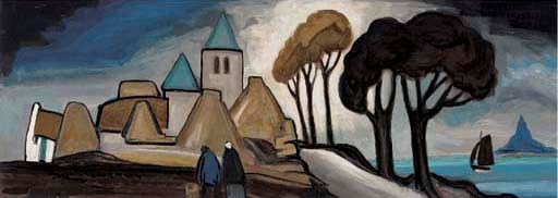 Landscape in Brittany