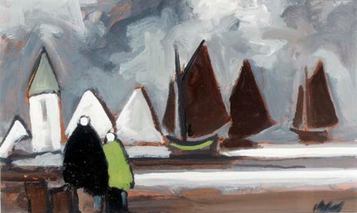 Waiting for the boats