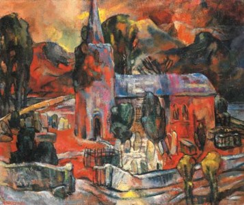 Church and graveyard