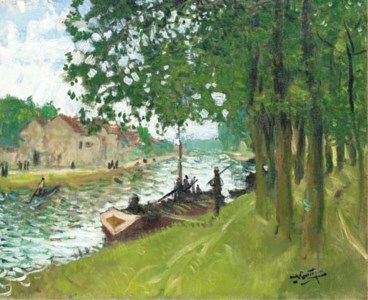 Peniches à Saint-Mammes