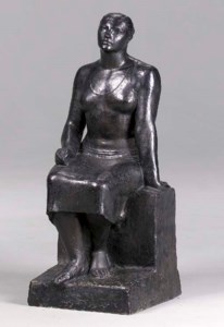 Odette assise