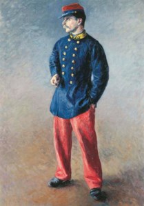 Gustave Caillebotte, Un soldat