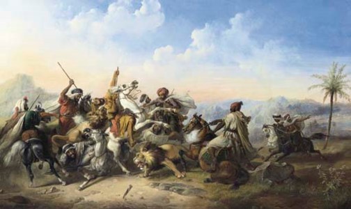 The lion hunt