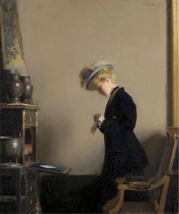 William McGregor Paxton, The Letter