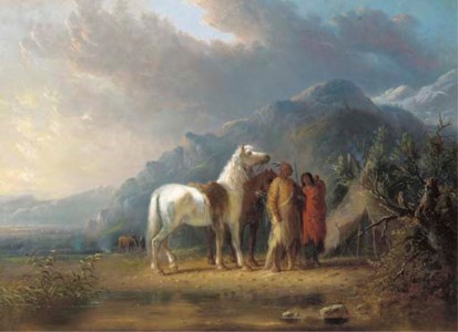 Alfred Jacob Miller, Sioux Camp