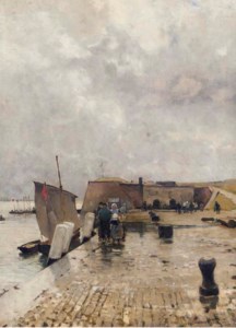 A quay in Vlissingen