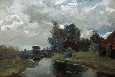 A polder landscape - a study