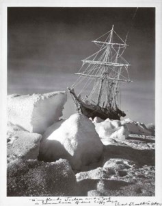 Return of the sun after the long winter darkness (S.Y. Endurance in the Weddell Sea)
