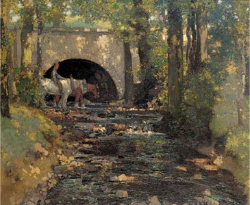 Fording along the River
