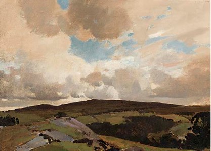 Moorland and Clouds