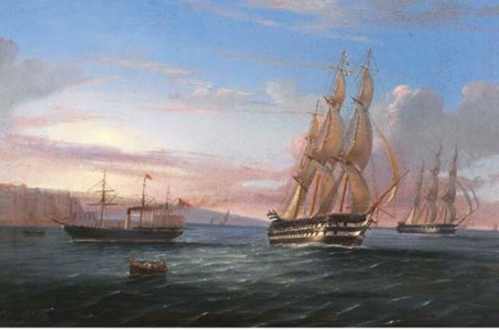Man-of-War underway