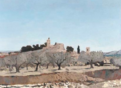 Les oliviers du village