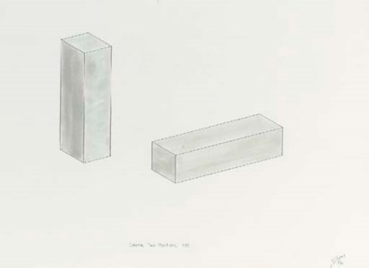 Column, Two Positions, 1961