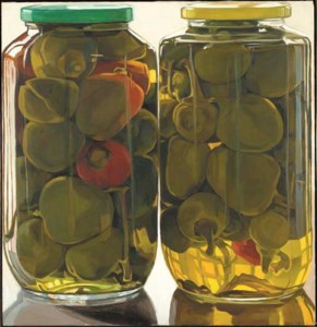 Two Jars Hot Pepper Pickles