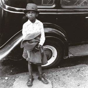 Boy and Car, NYC
