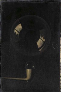 Still Life with Pipe and Bubbles