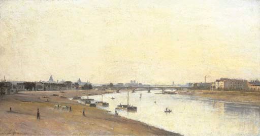 Le Pont National vu du Quai d'Ivry, Paris