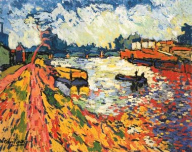 Maurice de Vlaminck, La Seine à Chatou